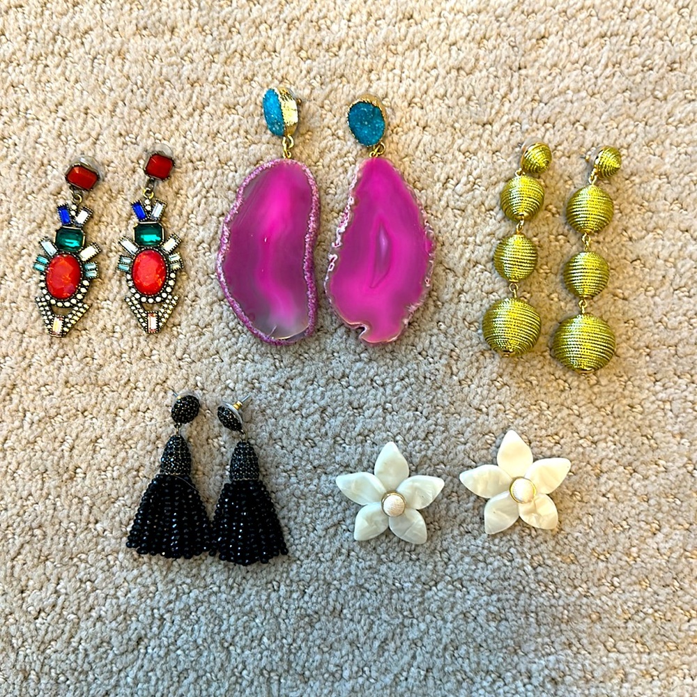 Bauble Bar Statement Earrings Bundle